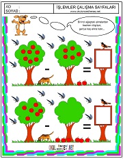 Ağaşlardaki elmaların toplamı kaç eder